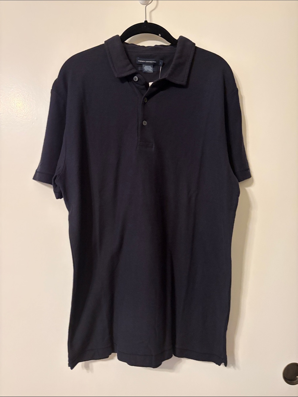 French Connection Men's Dark Navy Polo Shirt